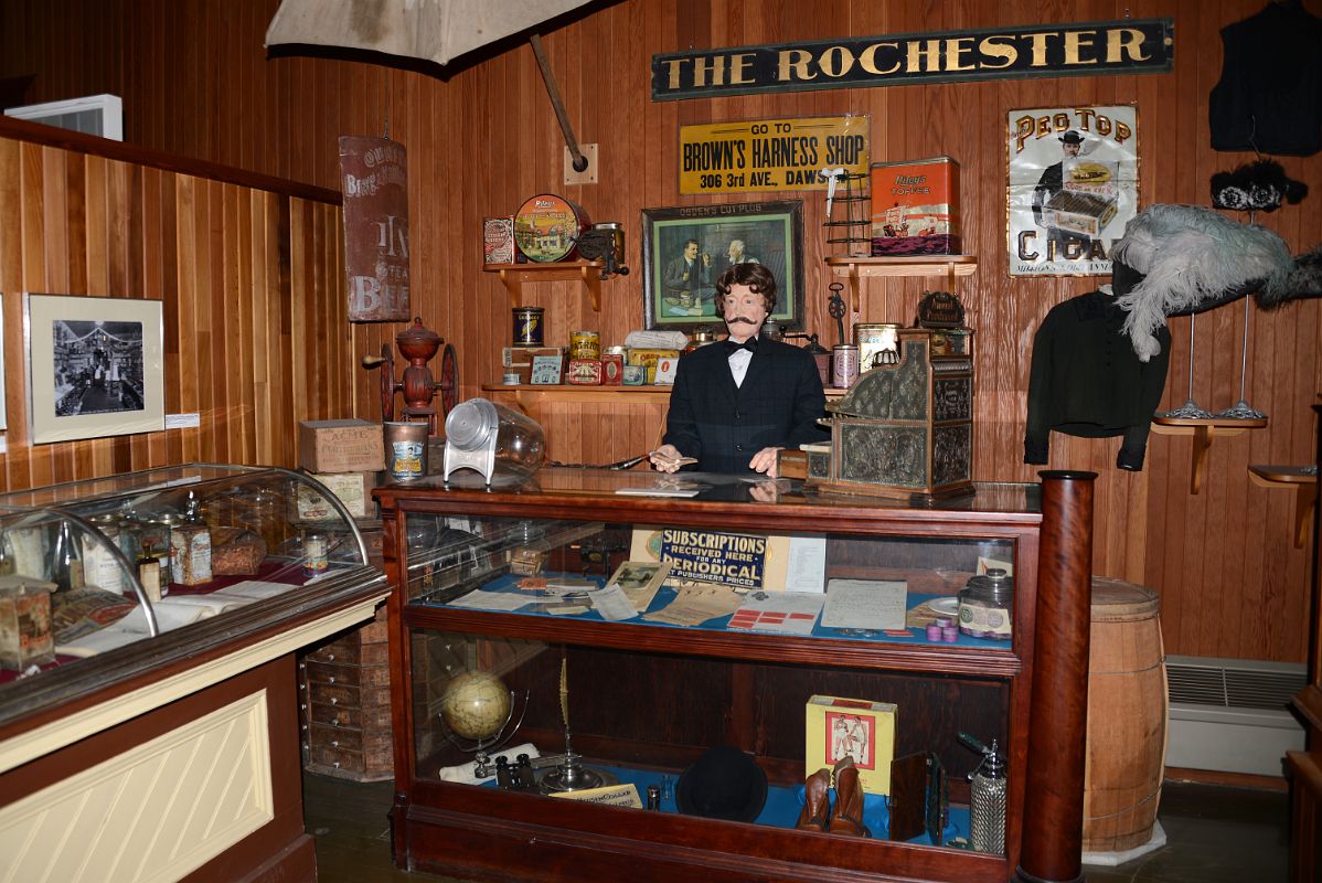 03E Display Of The Rochester General Merchandise Shop At Dawson City Yukon Museum